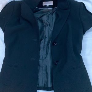 Calvin Klein 2 button black womens jacket (Like New)